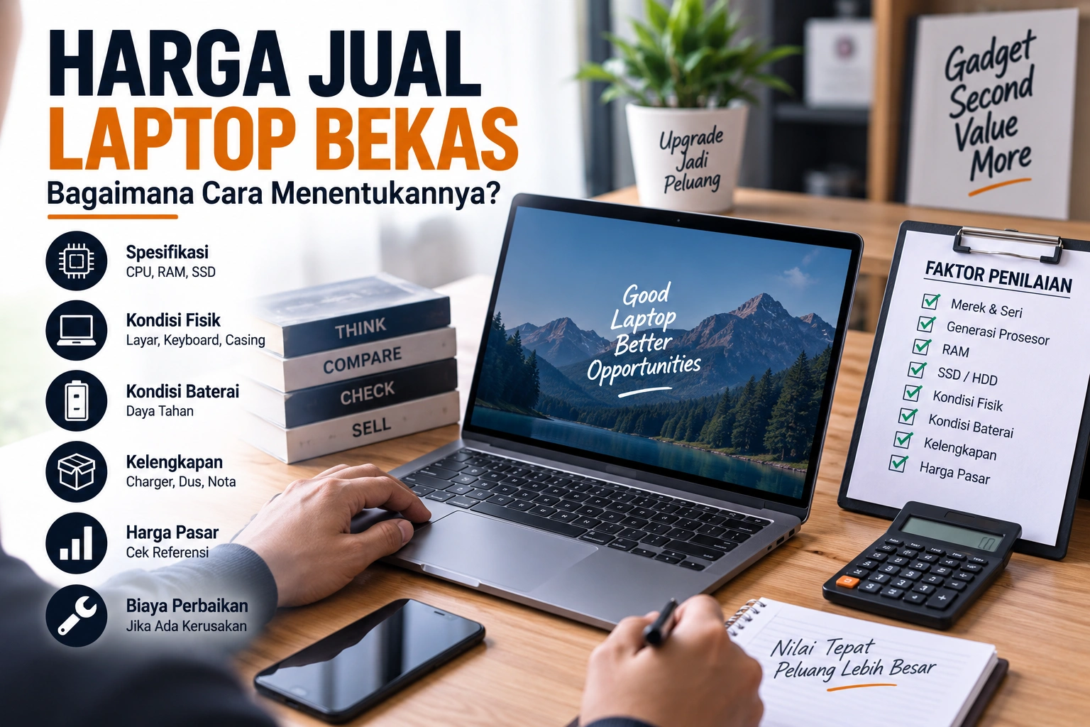 Harga Jual Laptop Bekas: Bagaimana Cara Menentukannya?